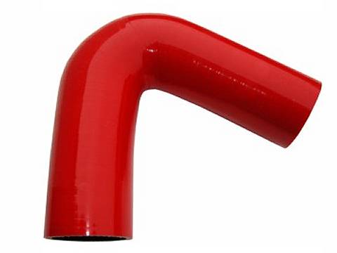 120 degree silicone hose reinforced by polyester