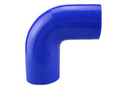 90 Degree Silicone Elbow Blue 254mm Leg Length - Hoseworld